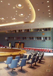 A Look Inside the United Nations' Restored Security Council Chamber - Photo 5 of 7 -