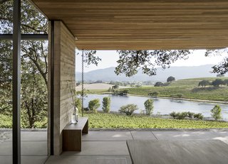 But onto the real question: The pavilion is a definite delight to the eyes, but does it make the wine more tasty? "Absolutely!" Warner and McCabe assert. "Each pavilion is elegantly unobtrusive and offers a rustic yet refined experience evocative of picnicking with a bottle of wine under an oak tree. In this way, the pavilions serve to bring the visitor a greater depth of understanding and appreciation for the place where Quintessa is made and the process that creates its uniquely sophisticated character."