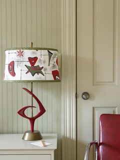 Porches Inn, North Adams, Massachusetts - Photo 11 of 21 - Like many of the decorative items at Porches, lamps are often sourced via eBay and local flea markets. Moon Shine Lamps and Shades Out of Spring Branch, Texas, designed many of the shades.