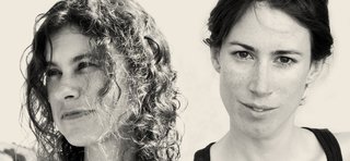 Lisa Little (left) Emily White (right) of Los Angeles architecture firm Layer.