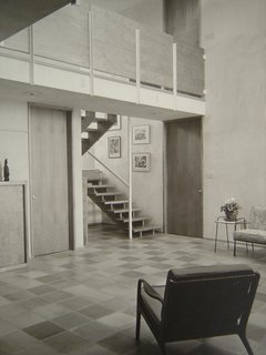 This house—shown here in an early 1960s photograph—located at 1586 Burton Street, The Grove, Saint Paul, was designed by Lisl and Win in 1959 for John Wolf.