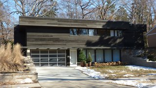 Designed and built in 1953 as their family home, Win and Lisl raised 3 children in this residence. Lisl lived in the wood, glass, and cinder block structure until 2005. 1588 Fulham, The Grove, Saint Paul, is now owned by her son, Bob Close, a landscape architect by trade, and his wife Cindy, who have carefully restored and renovated it. Photo by Tom Trow.