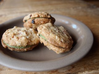 Commune Design Loves Japan - Photo 2 of 4 - Although not available online, these cookies with a matcha tea filling will be available in the cafe space.