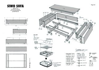 Democratic Design: The Work of Le Van Bo - Photo 3 of 6 - Anyone can make any of the affordable, classical, Bauhaus-inspired furniture designed by Van Bo Le-Mentzel by downloading the plans for free, investing in a couple of screwdrivers, a Japanese saw and a bit of lumber. There are no rules. You can add or subtract to the designs, paint and decorate however you like, to suit yourself and express yourself.