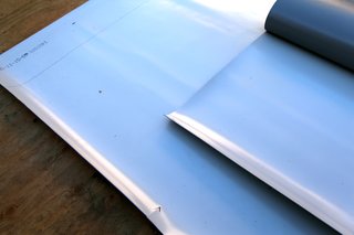 Dwell Home Venice: Part 14 - Photo 4 of 9 - A close-up of the triple-layer Versiflex PVC roofing membrane.