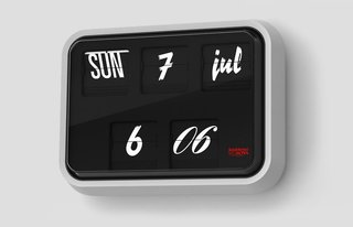 Sebastian Wrong's font clock for Established & Sons symbolizes to a tee the era of design since 2000. We're living in an internet age in which typography has become a part of pop culture no longer relevated to kerning-happy designers. The Font Clock isn't terribly expensive, and it's quirky yet massively appealing.
