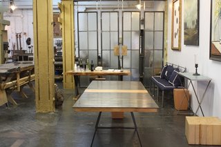 Open Studios at City Modern - Photo 5 of 26 - Designer Richard Velloso has been in this space since July after relocating from a more retail-centric space also in DUMBO. This is now his showroom and workspace and he lives right across the street.