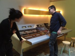 Open Studios at City Modern - Photo 17 of 26 - UM designer Francois Chambard shows off a year's worth of work: a sleek, state-of-the-art, custom console for The Motherbrain, a recording studio in Brooklyn.