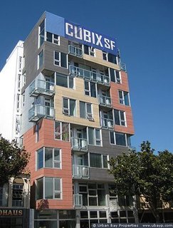Mini Apartments and Next-Wave Prefab, Part 2 - Photo 2 of 4 - Exterior of the Cubix building in San Francisco.