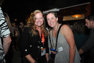 Dwell Party Highlights: Celebrating Prefab Design at SXSW Eco - Photo 8 of 20 - Two happy SXSW Eco attendees smile for the camera.