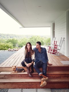 A Modern Farmhouse Recalls Old-Time Americana - Photo 4 of 10 - Thanks to Matthew Hufft, their envelope-pushing architect and longtime friend, Hannah and Paul Catlett have a new home in southwestern Missouri that’s a fresh, unconventional take on the traditional farmhouse.