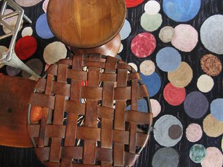 City Modern Home Tours: Brooklyn - Photo 26 of 51 - A collection of stools outfits the master bedroom.