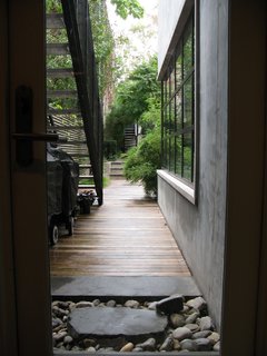City Modern Home Tours: Brooklyn - Photo 29 of 51 - The walkway to the garden.