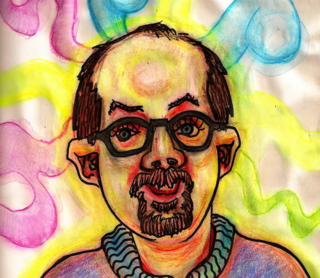 Portrait by Bryan Lewis Saunders.