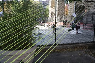 Architecture for Humanity worked on the neighboring skate park's design.
