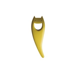 This bottle opener from Alessi ($17) comes in five different colors.