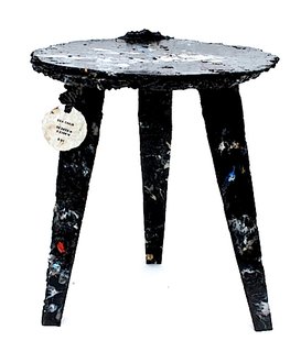 Sea Chair, designed by Studio Swine and Kieren Jones with co-authors Azusa Murakami and Alexander Groves, was a standout entry in the globalisation category at BIO 23. The sculptural seating solution was made entirely from plastic and marine debris recovered from the oceans. It received both the BIO Gold Medal and the BIO Green Award. The tripod stool is made with simple molds and tools that enable production at sea as well as tag recording for geographical coordinates and inventory numbering.
