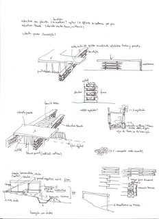 "Nobody in Ecuador had constructed a house like this before," says Barragán. But with the help of models and section drawings, the builders quickly got the hang of it. They even developed some creative new tools to do the specialized work—attaching part of a pen to an airbrush, for example, in order to extract dust from holes drilled in the foundation. They then anchored steel rods in the holes using epoxy glue and lowered the concrete blocks onto the rods, stacking each in one of the four possible configurations.