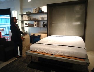 ...Like so! Voila: a queen-size bed.