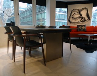 Resource has more than modern Murphy beds, too: We especially like the Lapis dining chairs designed by Cavi and Brambilla.