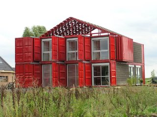 12 Shipping Container Homes That Challenge the Meaning of Shelter - Photo 12 of 12 - This three-bedroom home in Lille, France, is made up of eight stacked containers.