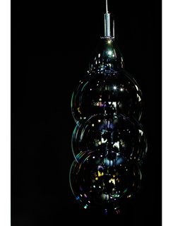 Surface Tension Lamp, 2012. Metal, soap and LED. By Front Design. For Sale $10,400.