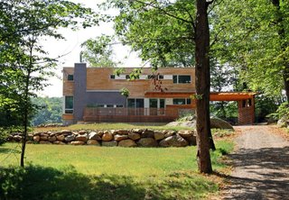 Dwell featured the Lake Iosco House by Resolution: 4 Architecture in the December/January 2013 Prefab Comes Home issue.