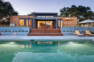Members of the Blu Homes team will be onstage twice at Dwell on Design. Here's an image of one of their Breezehouses. This one, owned by Blu Homes' West Coast project manager Jeff Morter, was on our Marin Home Tour in 2012 and is located in Healdsburg, California.