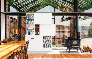 The "tiny but mighty" structure—as Grizzle describes it—packs a wealth of uses into a compact footprint.