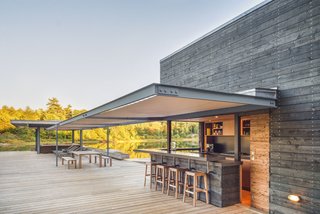 A Modern Lakeside Boathouse in Ontario - Photo 2 of 3 -