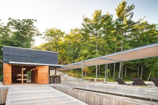 A Modern Lakeside Boathouse in Ontario - Photo 3 of 3 -