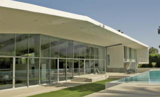 Architect Whitney Sander will talk about his massive Desert Canopy House in Palm Spring, among others, on the panel Prefab Goes Big.