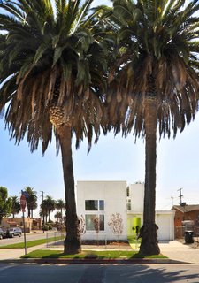 Vibrant Affordable Housing Prototypes in Los Angeles - Photo 1 of 11 - Lehrer Architects developed three affordable housing prototypes for challenging infill lots in South Los Angeles. The project was completed in conjunction with Restore Neighborhoods L.A.