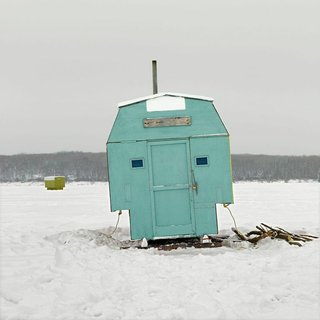 Architecture Off the Grid: Quirky Ice Huts Dot Canada's Frozen Lakes - Photo 1 of 14 -