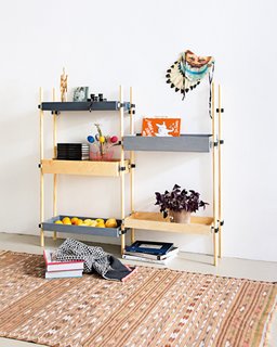 Transit shelves by Sebastian Herkner for SZ Magazin / Suddeutsche Zeitung.