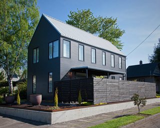  Modern  Gabled House  in Portland  Dwell