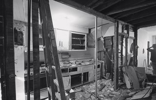 Brooklyn Home Keeps its Historic Bones While Getting a Much Needed Interior Update - Photo 5 of 13 - "We wanted as much built-in storage as we could fit in order to maximize the space and not have furniture getting in the way." —Jonny Bauer, resident