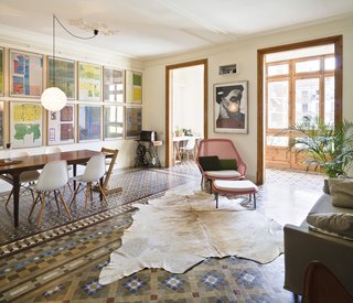 Historic Details and Playful Modernism Meet in this Stunning Barcelona Flat - Photo 1 of 8 -