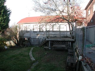 Tiny 1920s Garage Transformed Into a Charming Studio - Photo 2 of 8 - BEFORE<br><br>A view of the crumbling garage before renovation.