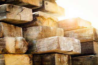 Mastering the Wood Grain - Photo 6 of 14 - "There are plenty of challenges working with salvaged and reclaimed lumber, but the benefits far outweigh those problems," says Michael Rupich. "The wood is so beautiful and has so much character—each board has a story to it. I love being able to take something that is so old and worn and reuse it to create something modern and contemporary, it's a beautiful blend of past and present." Photo by: Esther Nisanova.