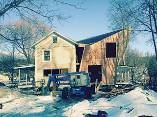 "You sketch a concept, model it, but to see it actually take shape is always surprising." Givone says. "Building this specific structure, that payoff was more dramatic. It looked just as I had imagined and rendered it, by hand in Play-Doh, all those months before."