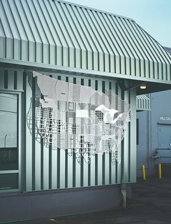 Longtime American Manufacturer Gets Literal with a Metal Map of the United States - Photo 1 of 1 -