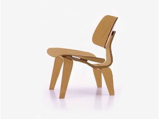 A Leg Splint Inspired Charles and Ray Eames' Famous Molded Plywood Lounge Chair - Photo 1 of 8 -