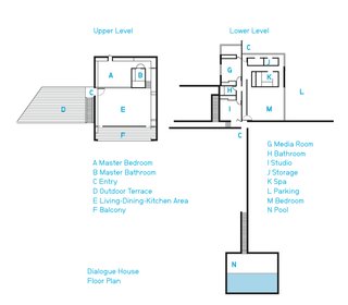 The spacious home's floor plan.