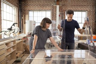 Behind the Scenes with Ellen's Design Challenge Winners Katie Stout and Karl Champley - Photo 2 of 5 -