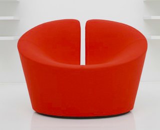 The True Love chair was inspired by the classic heart shape.