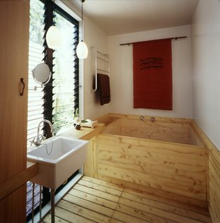 This Japanese-Style Box Home Boasts a Two-Story Bookcase - Photo 4 of 7 -