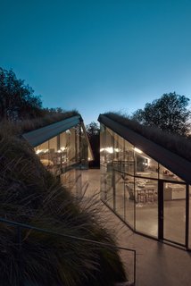 A peak into the Edgeland House at dusk, and Mead's favorite shot from the story.