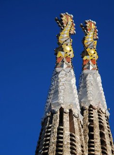 The towers of Sagrada Família. Photo by: MarcelGermain