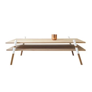 9 Modern Designs That Were Born in the USA - Photo 3 of 9 - St. Augustine, Florida<br><br>2-Tier Coffee Table by Yield Design Co., from $950. Yield Design’s restrained material palette showcases each element of this flat-pack alder table with powder-coated steel hardware.